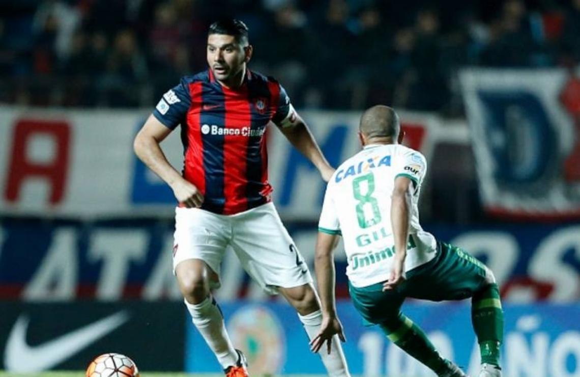 Imagen Orti, cuando enfrentó al Chapecoense.