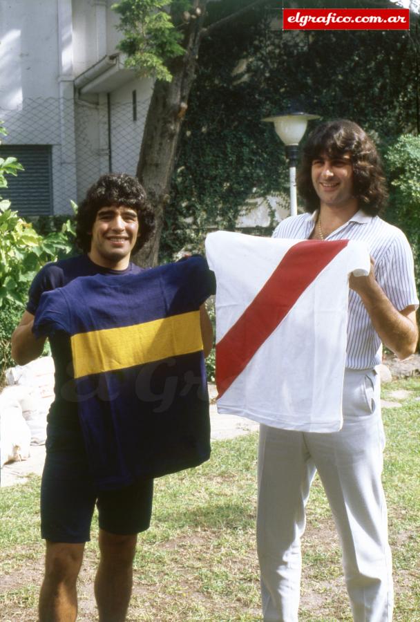 1981. El asado de Maradona y Kempes | El Gráfico