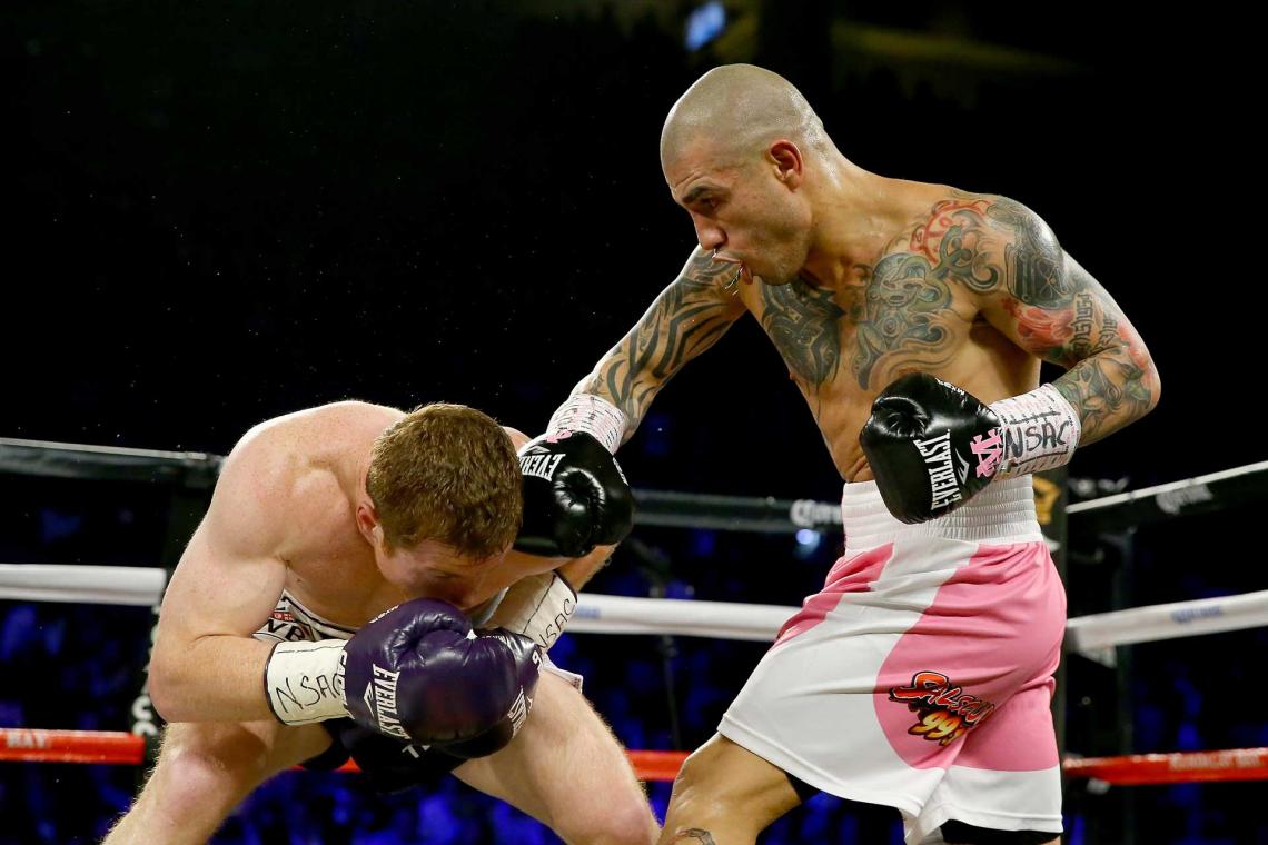 Imagen Cotto, en su pelea ante el Canelo Álvarez