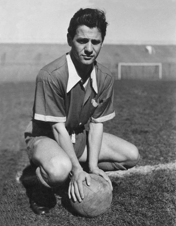 Pose típica de crack para una producción especial de El Gráfico realizada en septiembre de 1951.