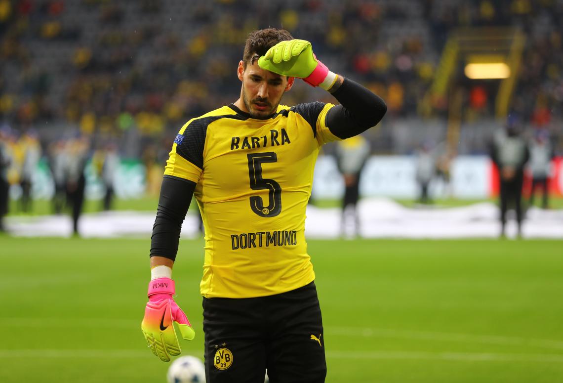 El gran gesto del arquero del Dortmund El Gr fico