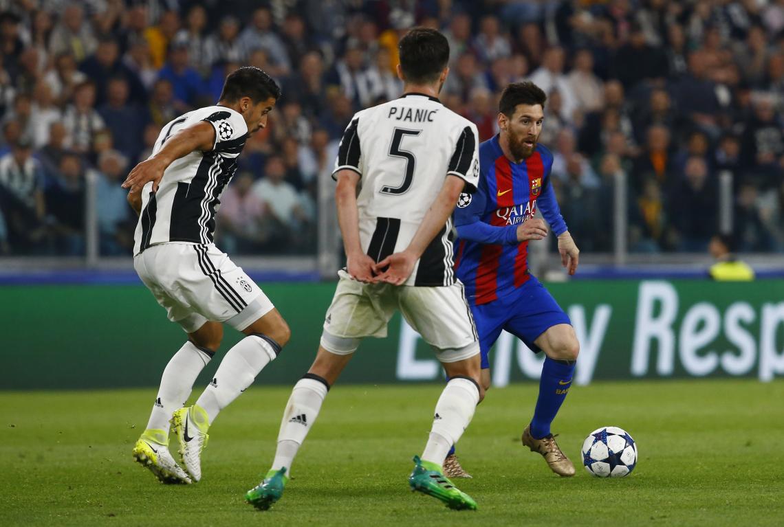 Imagen Messi, durante el partido de ida ante Juventus.