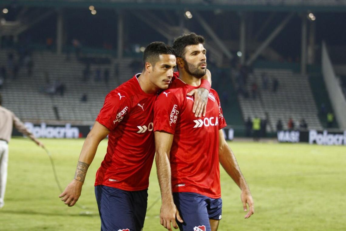 Imagen Gigliotti, junto a Figal. 