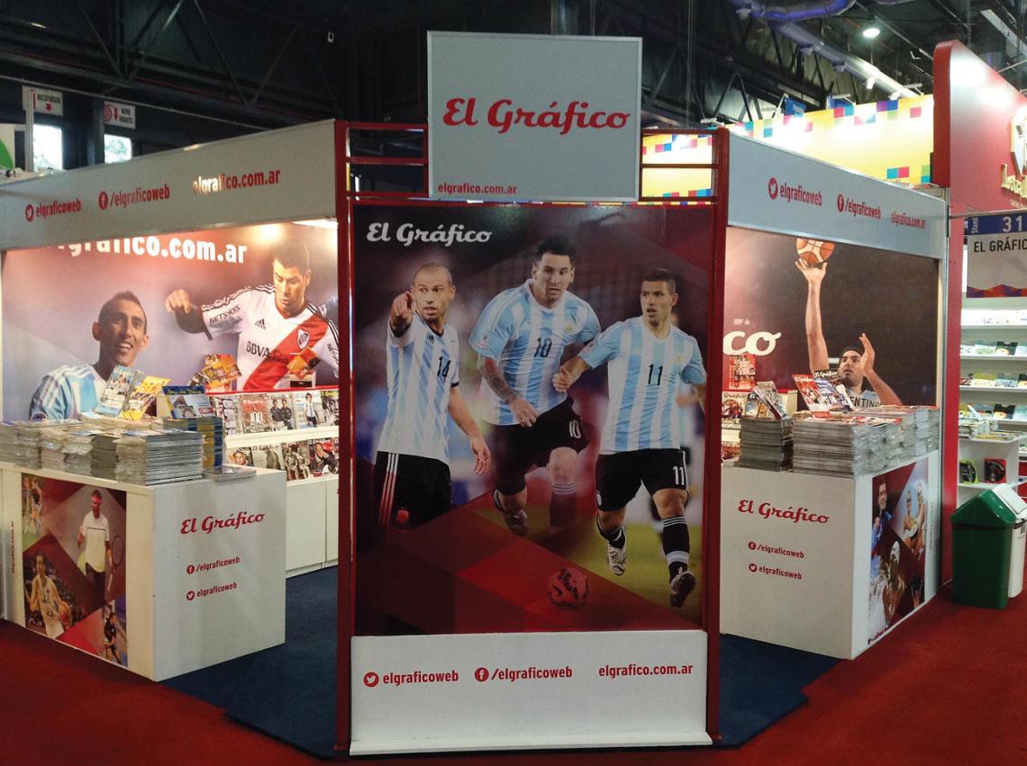 Imagen EL STAND de El Gráfico es el 317 y está en el Pabellón Azul de la Feria. Es una oportunidad ideal para que encuentres los ejemplares que te faltan de la colección mensual y las ediciones especiales que no pudiste conseguir. Te esperamos.