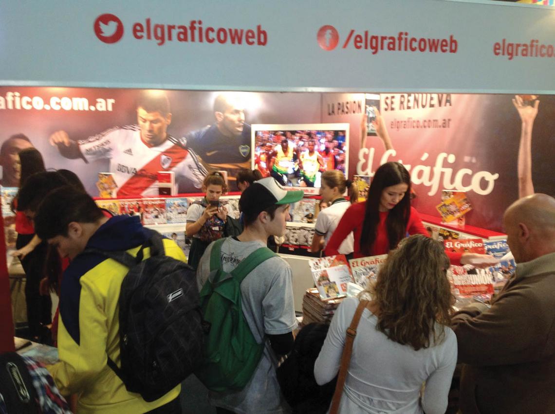 Imagen EL STAND de El Gráfico es el 317 y está en el Pabellón Azul de la Feria. Es una oportunidad ideal para que encuentres los ejemplares que te faltan de la colección mensual y las ediciones especiales que no pudiste conseguir. Te esperamos.