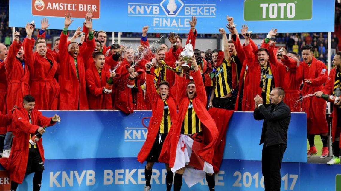 Imagen El festejo del Vitesse.