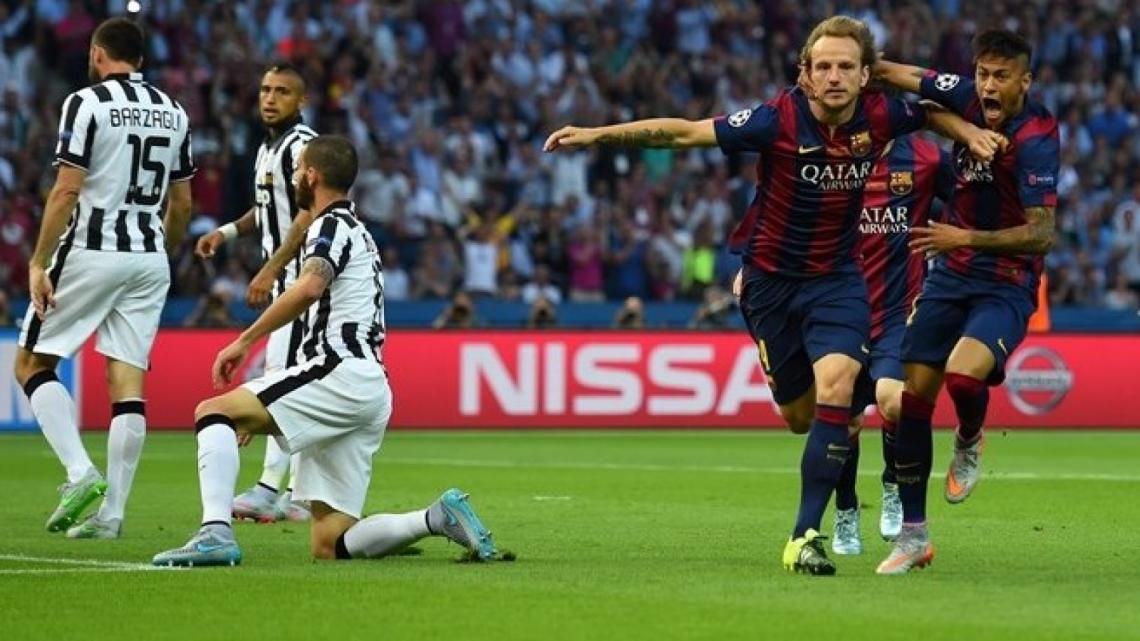 Imagen Rakitic ya marcó y amarga a toda la Juventus, que una vez más se queda con las ganas de levantar la Copa. 