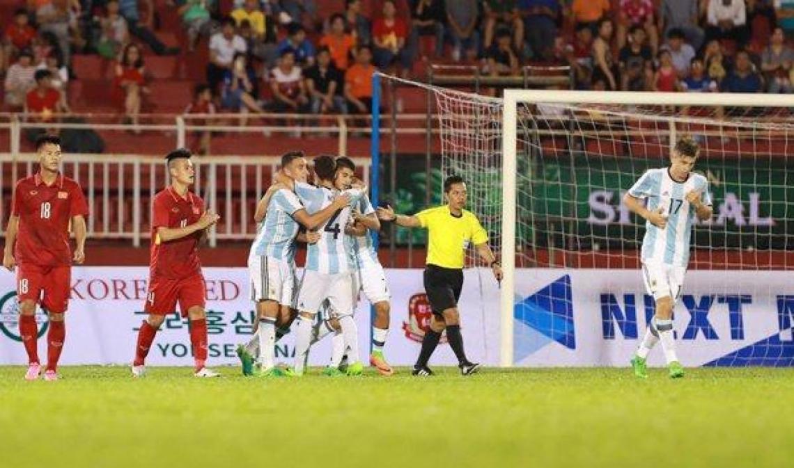 El Sub 20 venció a Vietnam en un amistoso El Gráfico