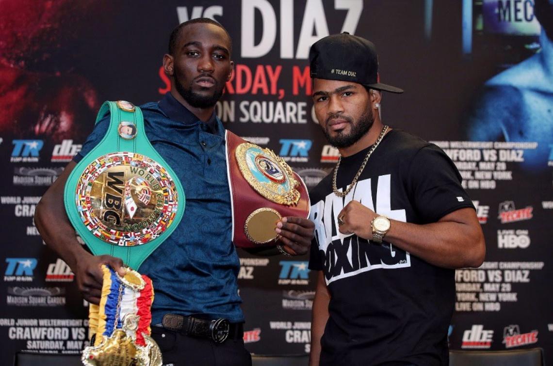 Imagen Terence Crawford y Félix Díaz, cara a cara.