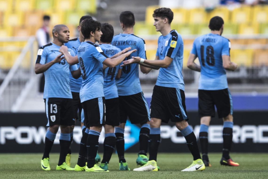 Imagen El festejo de Uruguay.