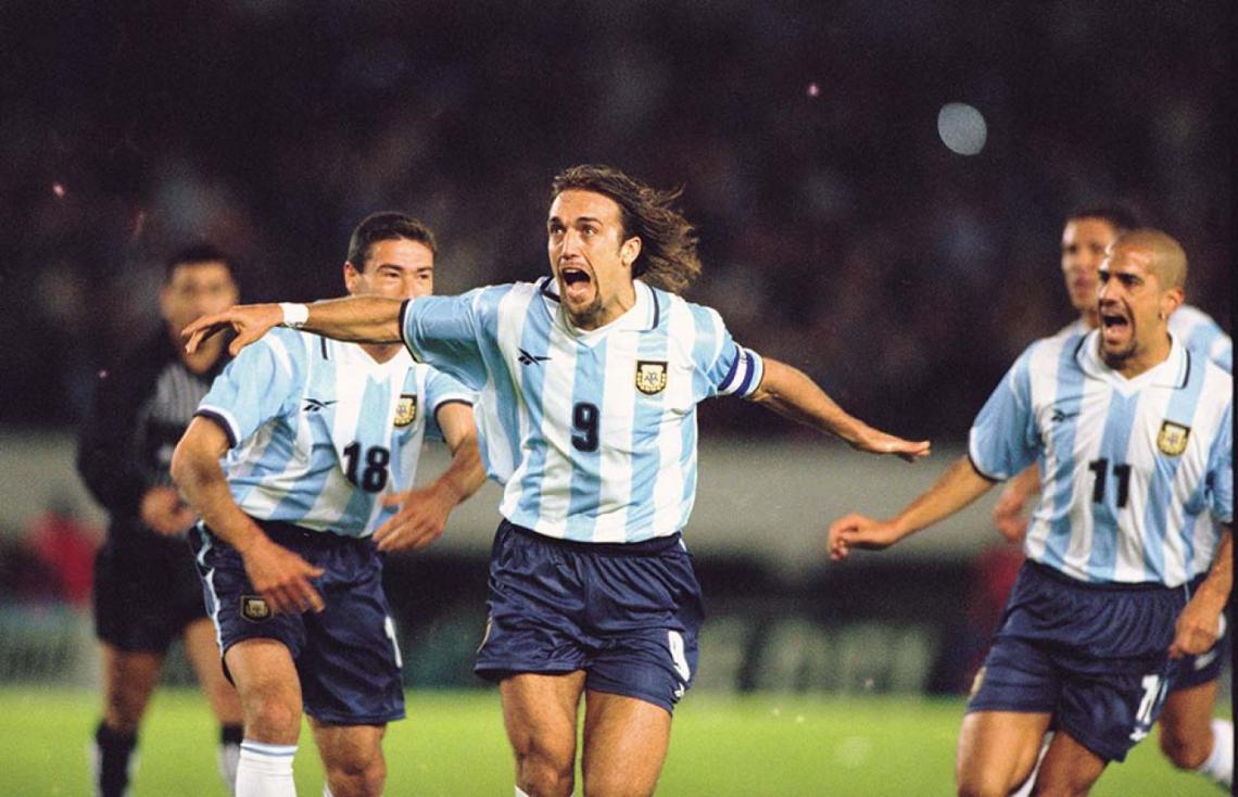 Imagen Batistuta es el argentino más goleador en Mundiales: tiene 10.