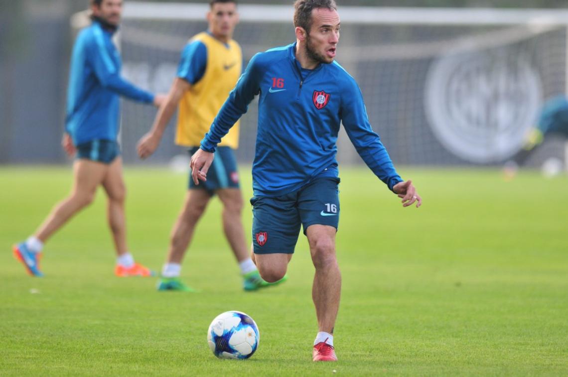 Imagen Belluschi, durante una práctica.