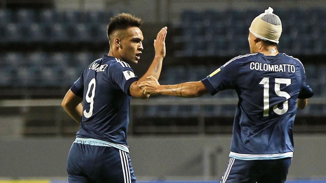 Imagen Lautaro, durante el Mundial de Corea.