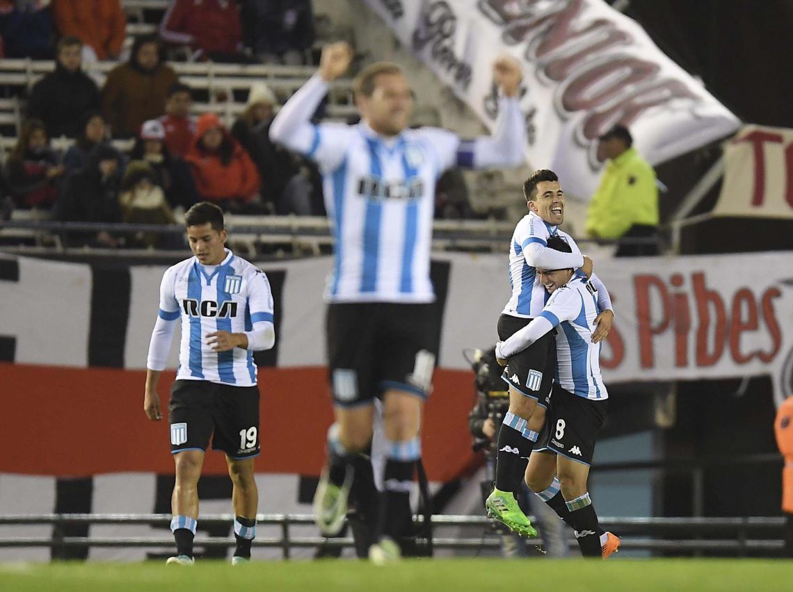 Racing Sorprendio A River Que Casi Lo Empata En El Final El Grafico