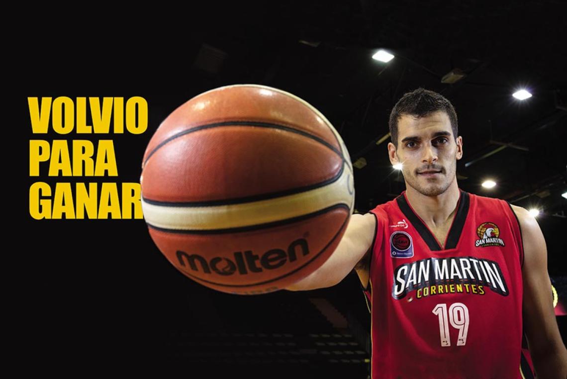 Se sumó a San Martín en esta temporada y el equipo fue uno de los dos mejores de la fase regular.