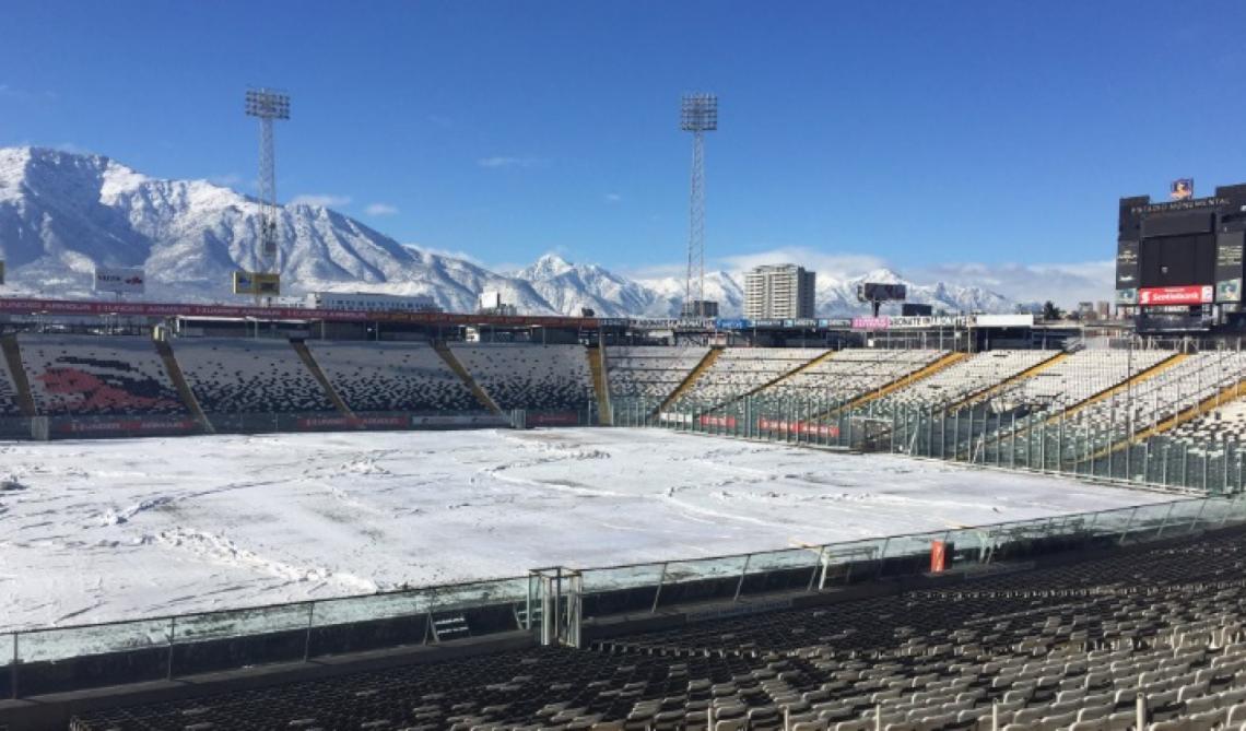 Partidos suspendidos en Chile por la nieve | El Gráfico