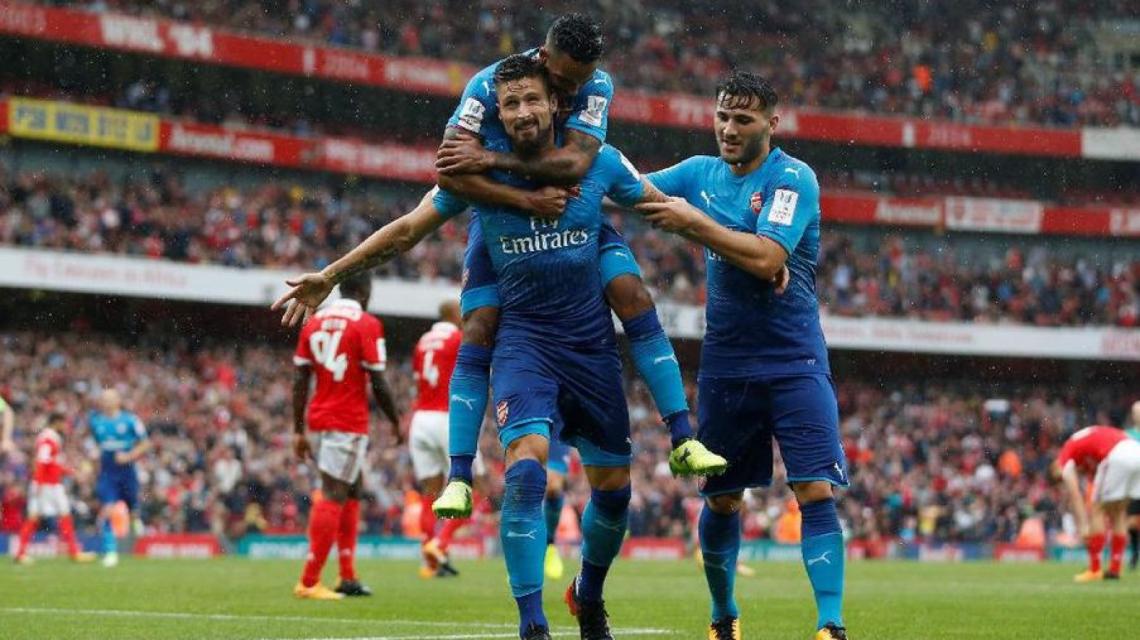 Presencia y goles argentinos en el triunfo de Arsenal ante ...