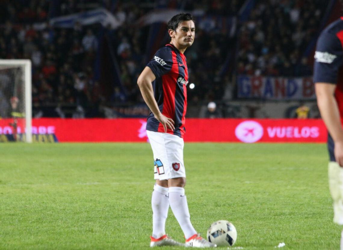 Imagen Tino no pudo brillar con la camiseta de San Lorenzo.