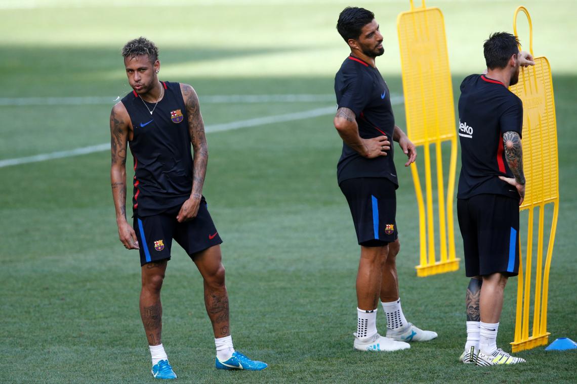 Imagen Neymar se va del Barca y se despide de Messi y Suárez.