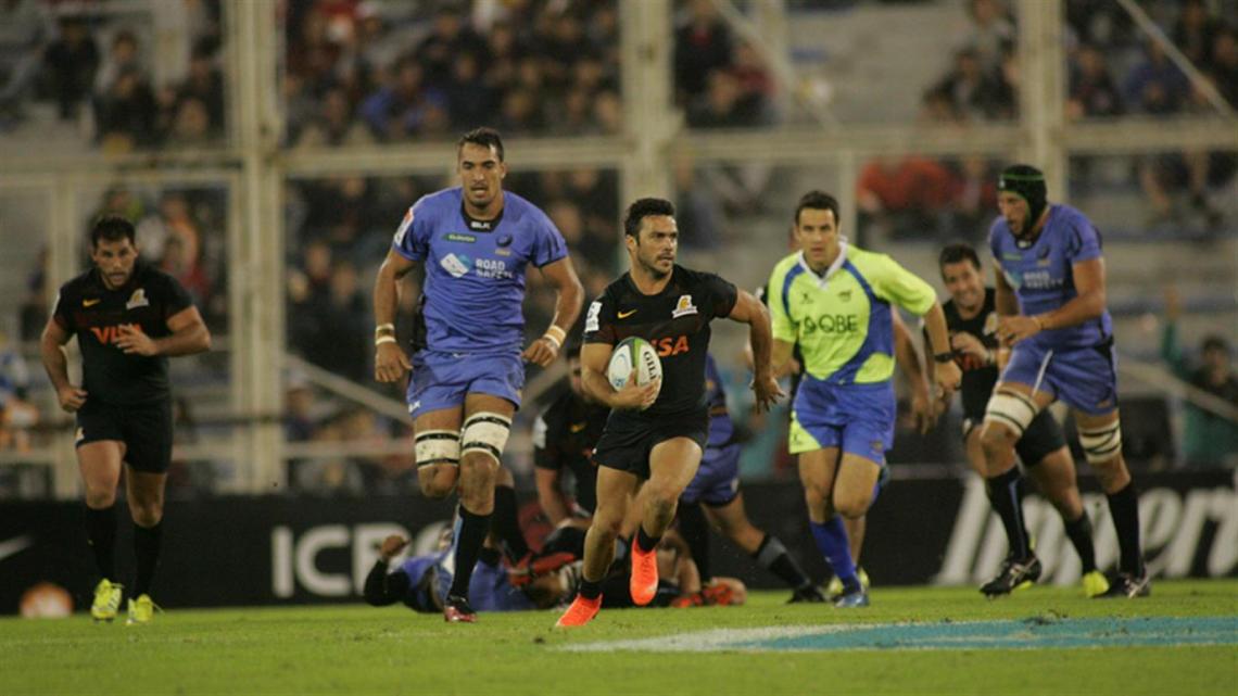 Imagen Imagen del partido entre Western Force y Jaguares, en Vélez.