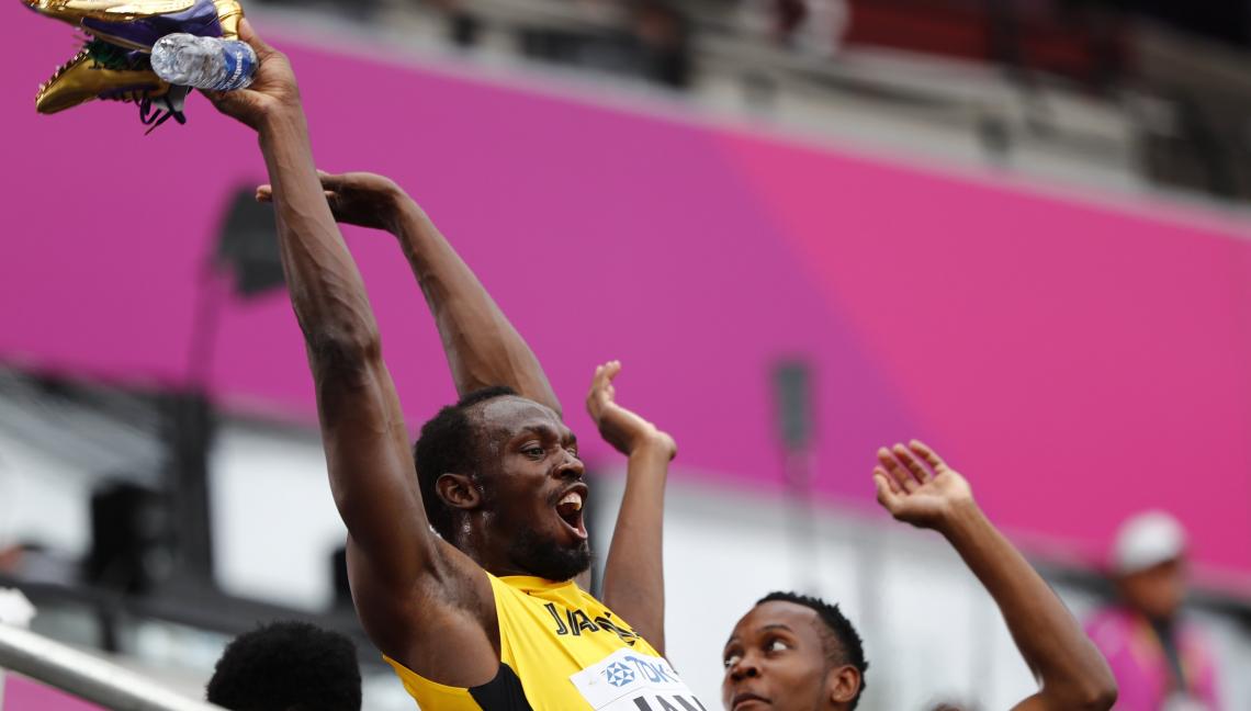 Imagen La última vez que los jamaicanos perdieron en la final de un Mundial fue en 2007, cuando Bolt hizo su debut y solo pudo llevarse la plata por detrás de los estadounidenses.