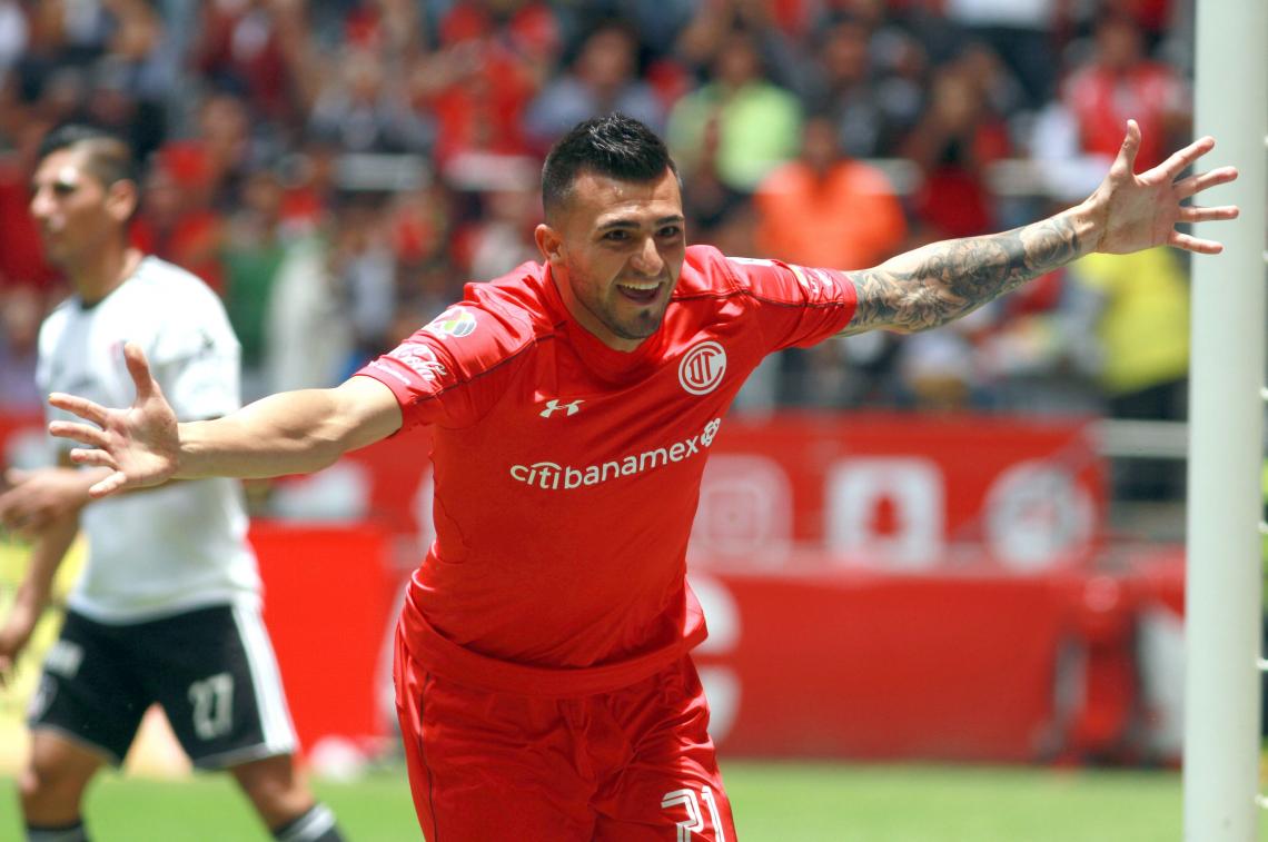 Imagen Quique, durante su paso por el Toluca.