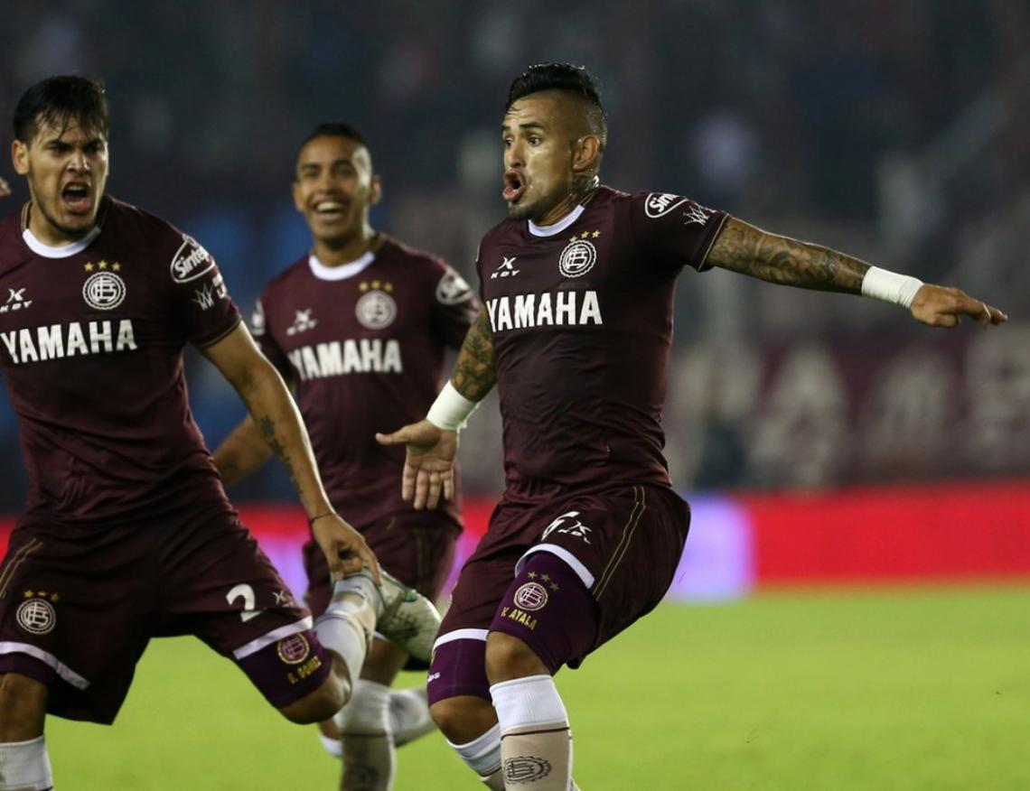 Imagen Ayala tuvo un gran paso por Lanús