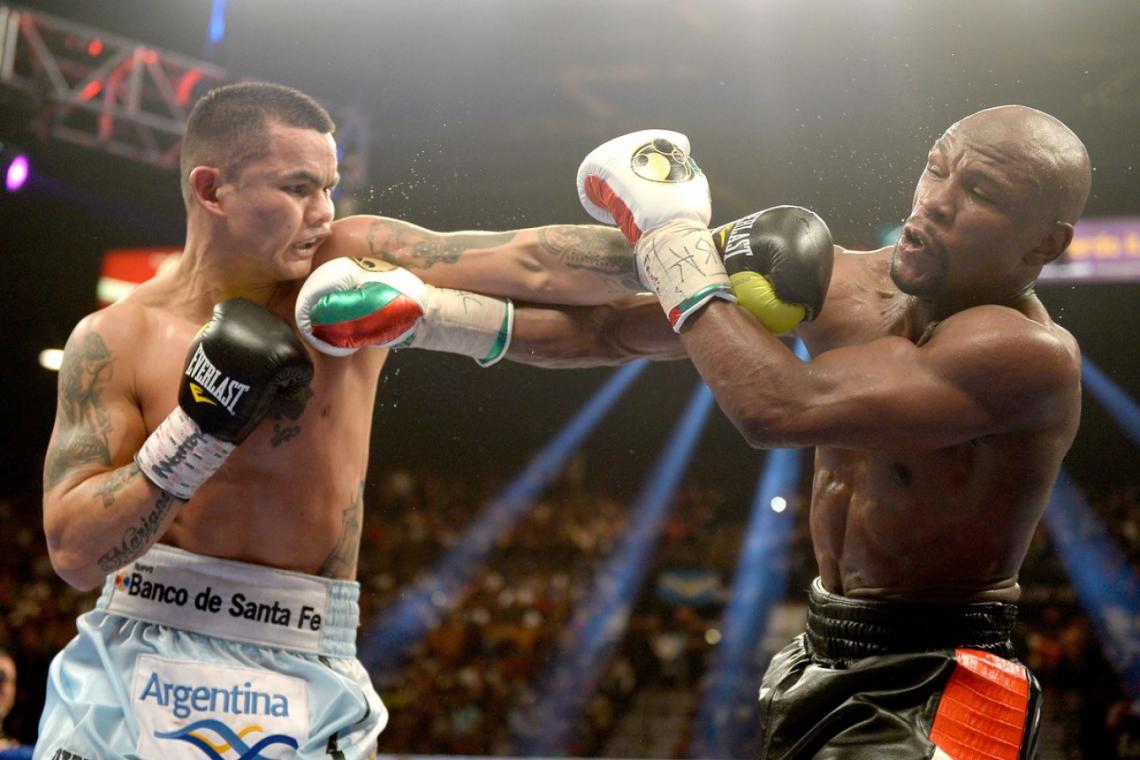Imagen El Chino, durante una de sus peleas con Floyd.