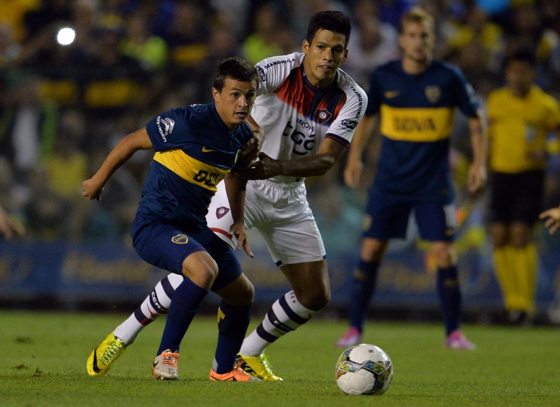 Imagen Cubas, durante su paso por Boca.