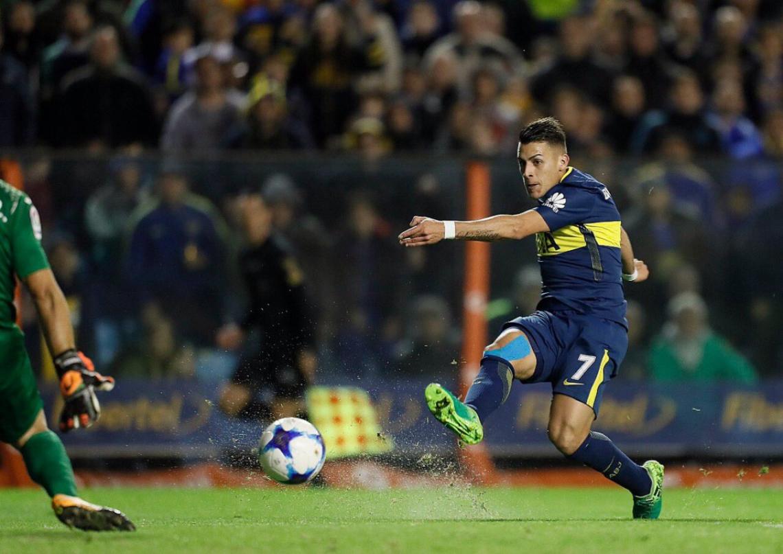 Imagen Pavón, durante el amistoso ante Villarreal. 