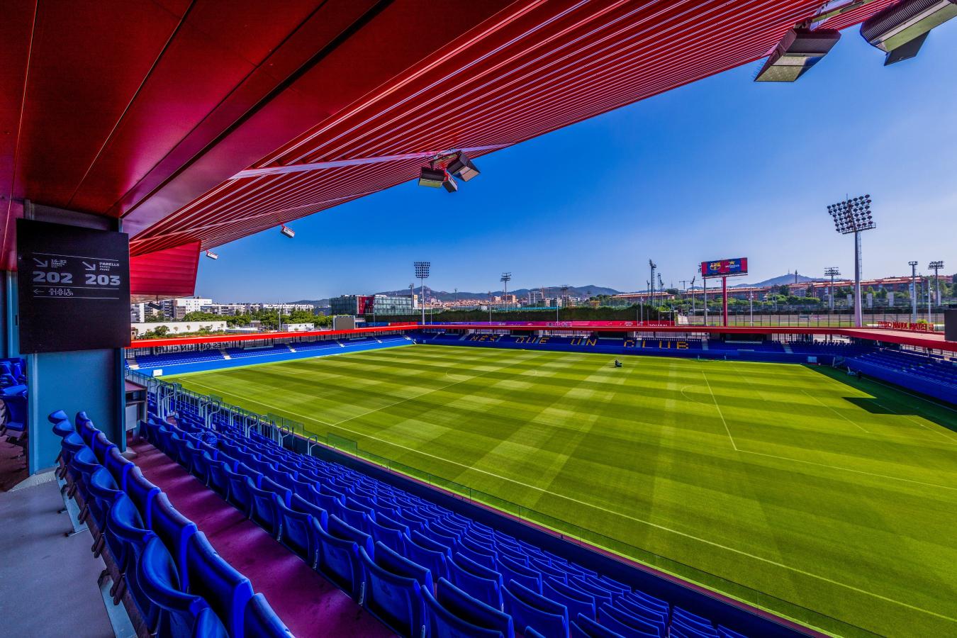 Imagen El Estadi Johan Cruyff será el escenario de Barcelona-Valencia.