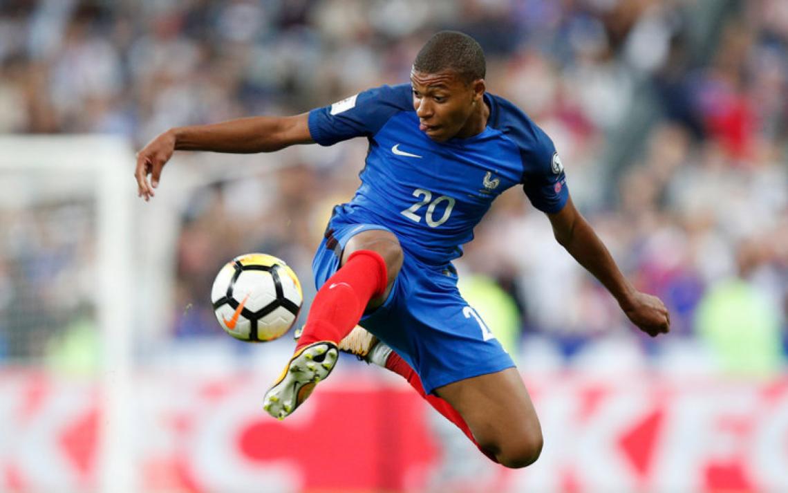Imagen Mbappé, la gran estrella que quiere Francia para los Juegos Olímpicos.