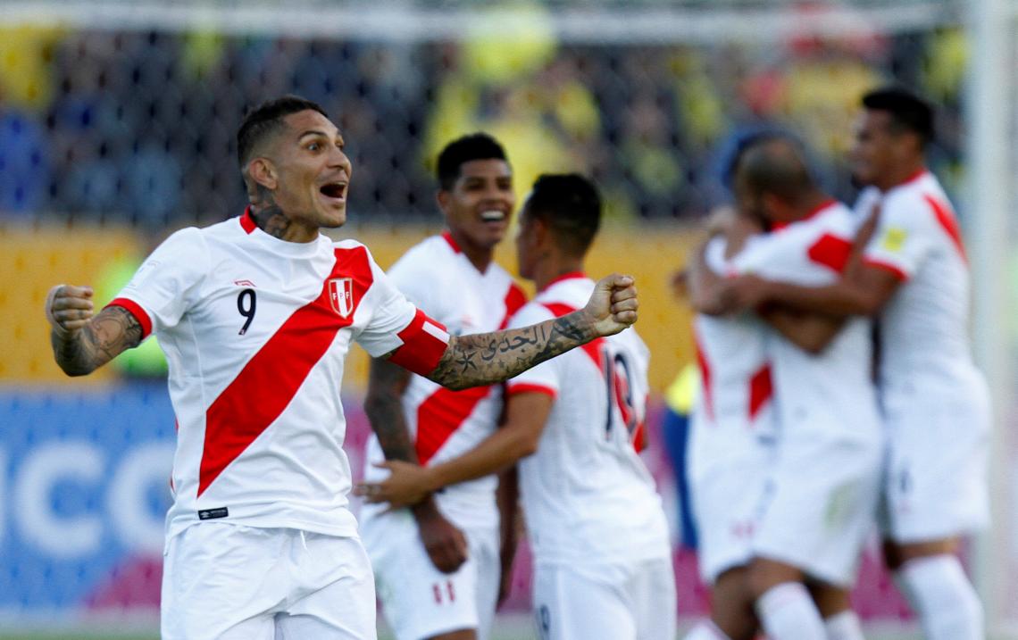 Imagen Guerrero, durante el triunfo ante Ecuador.