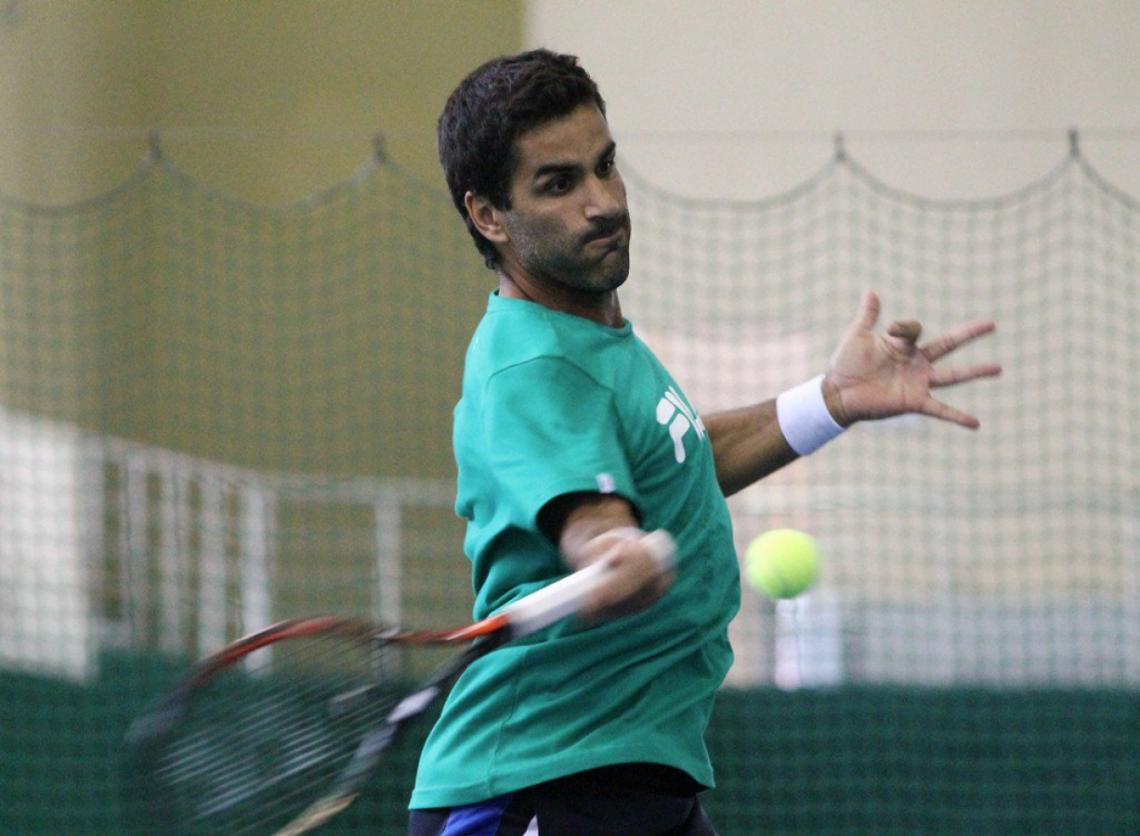 Imagen Machi, entrenando en Astana.