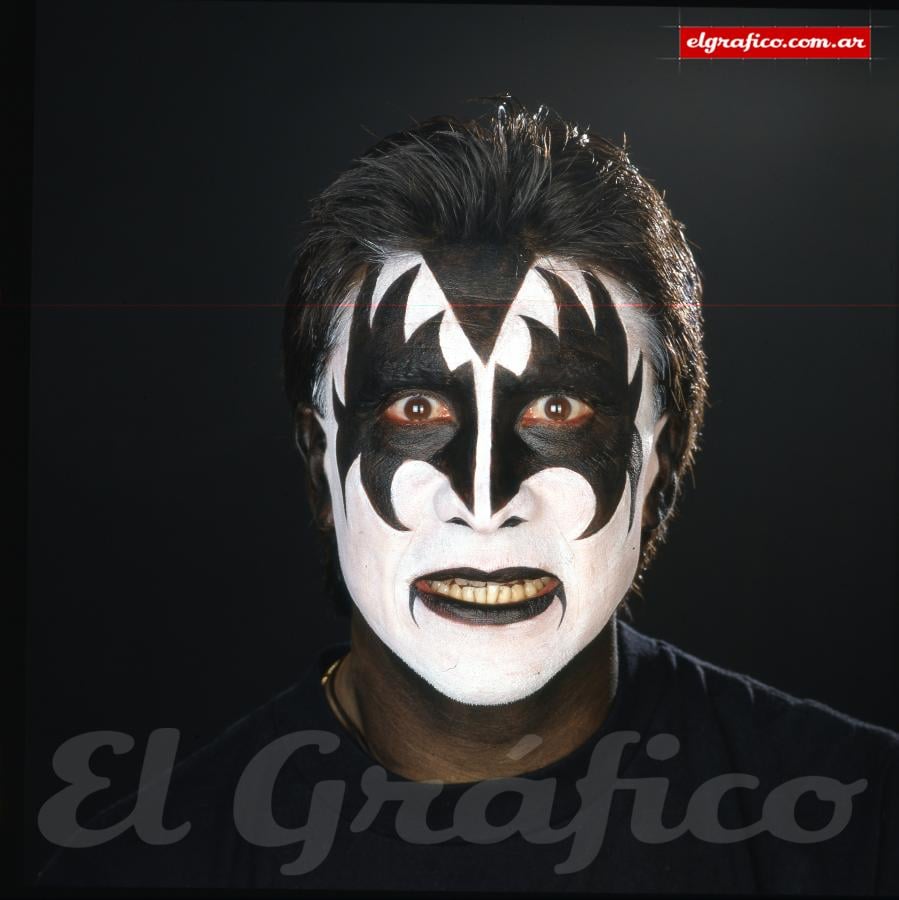 Imagen Germán Burgos, River (Gene Simmons).