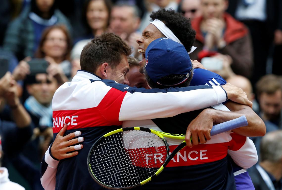 Imagen El equipo francés festeja el triunfo