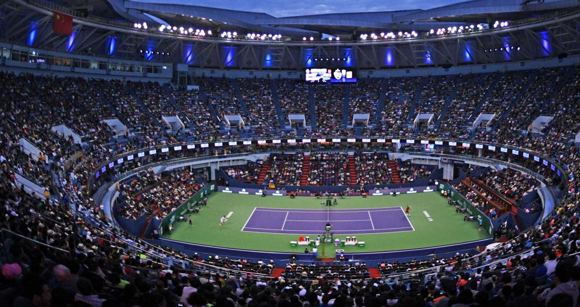 Imagen El estadio principal del Masters 1000 de Shanghai.