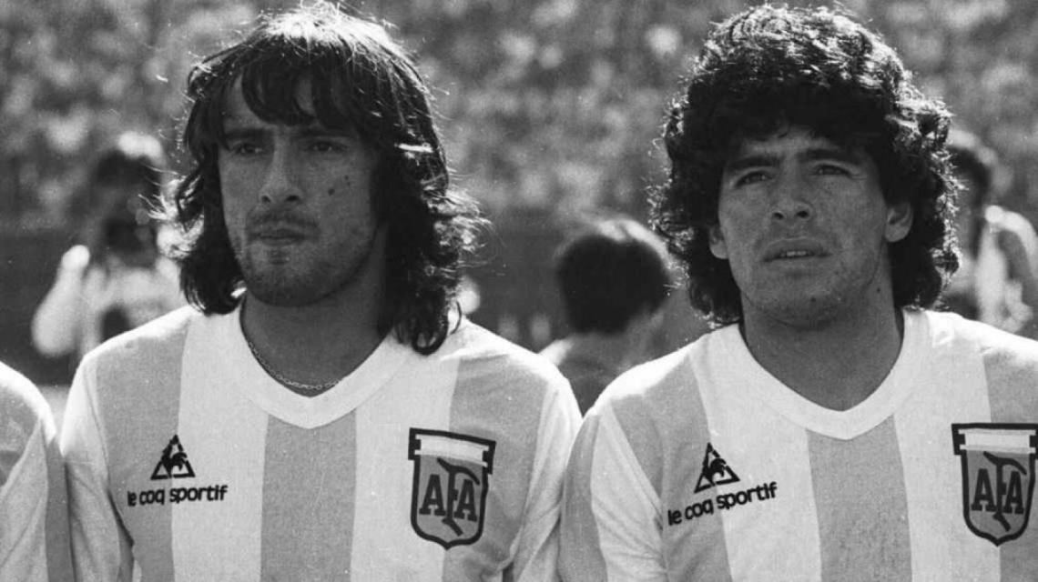 Imagen Valencia fue uno de los que mejor se entendió en una cancha con Diego Maradona.