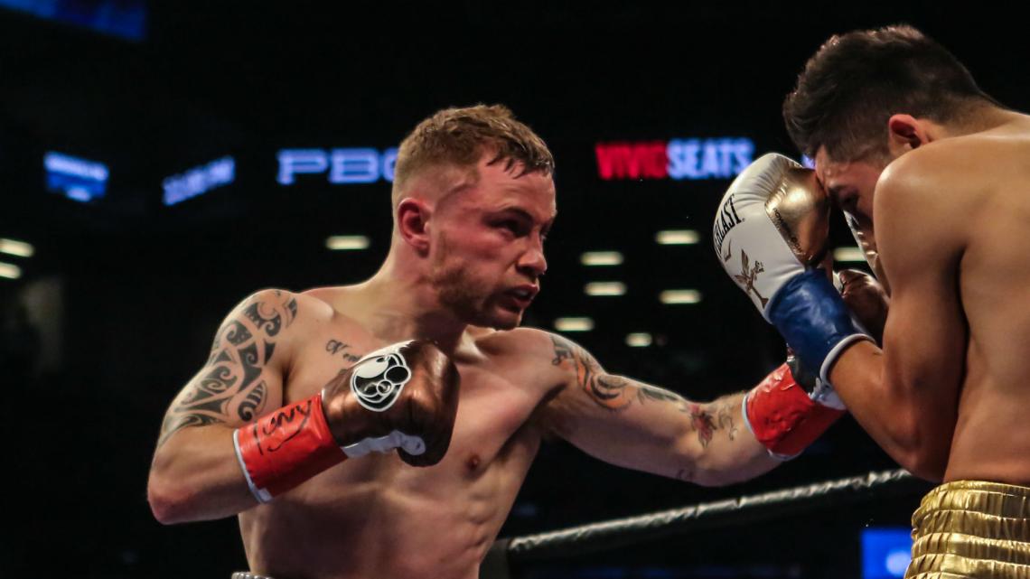Imagen Frampton, castigando a Santa Cruz.