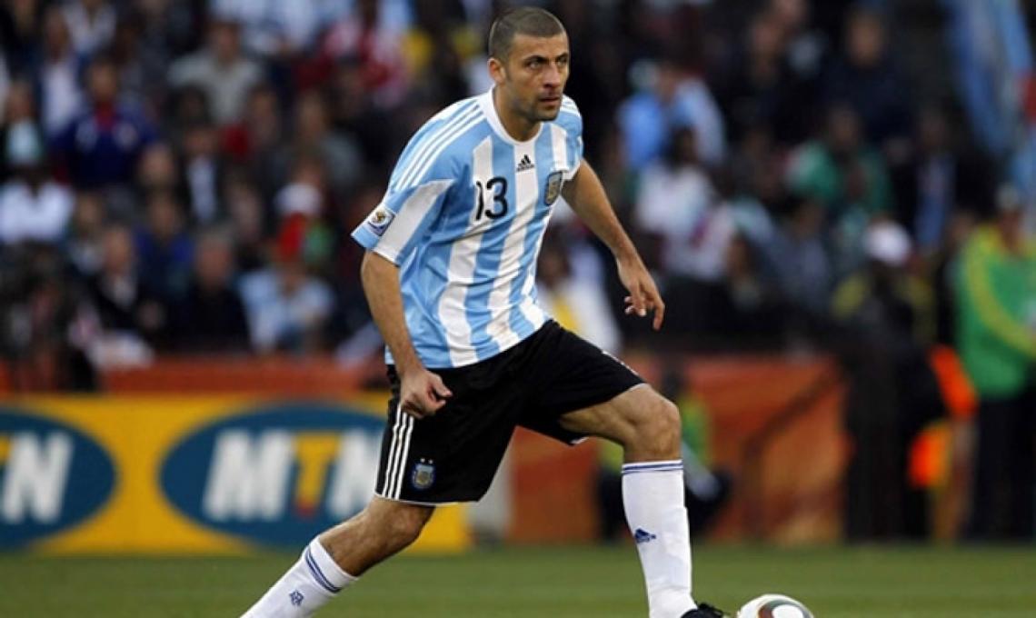 Imagen Samuel, durante el Mundial 2010.