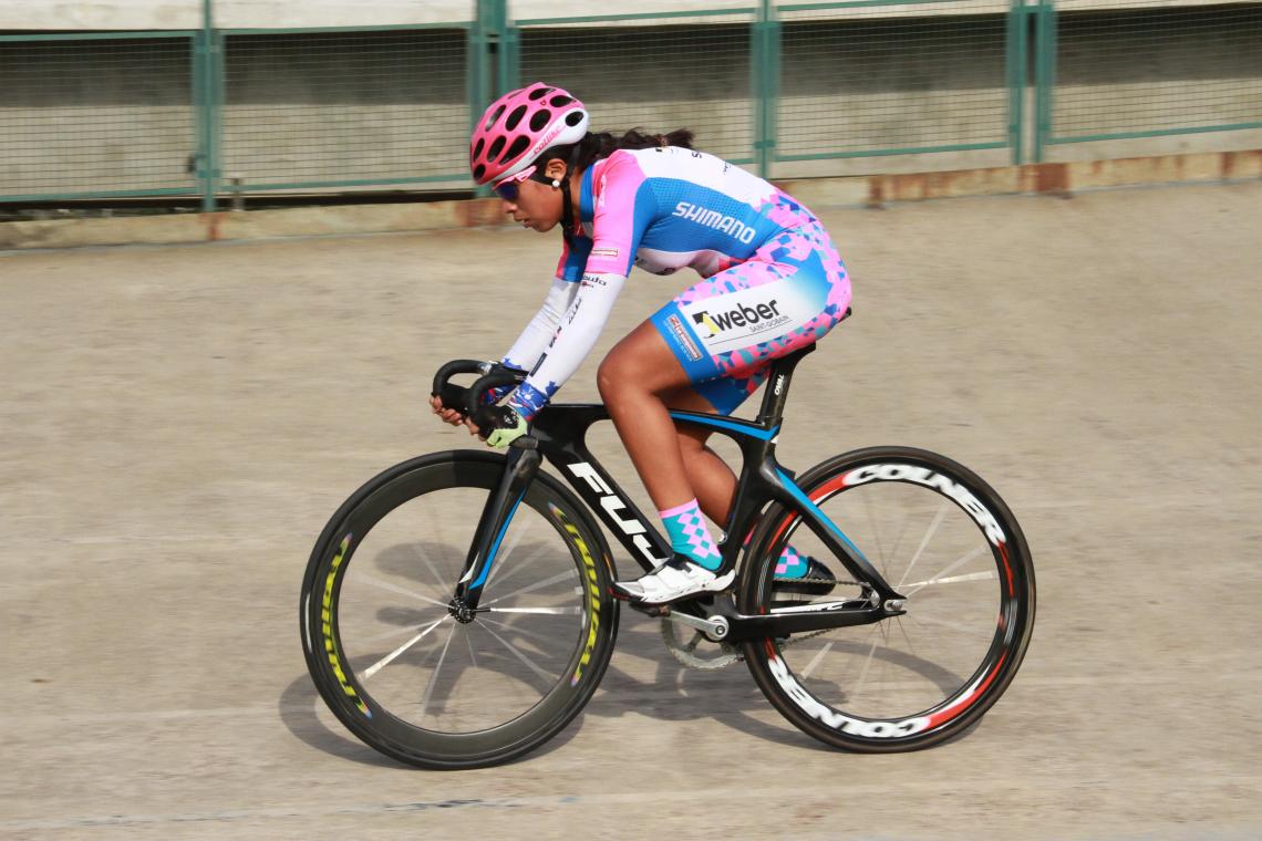 Imagen Maribel viene de competir en el Panamericano, Mundial de pista y de ruta, todo en Junior. 