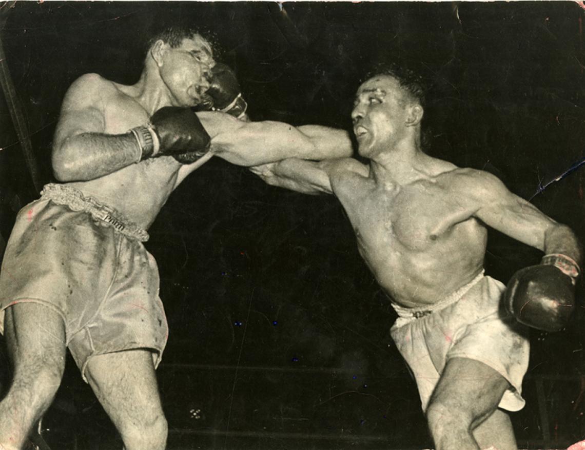 Había fuego arriba y abajo del ring. La pasión desbordaba a todos.