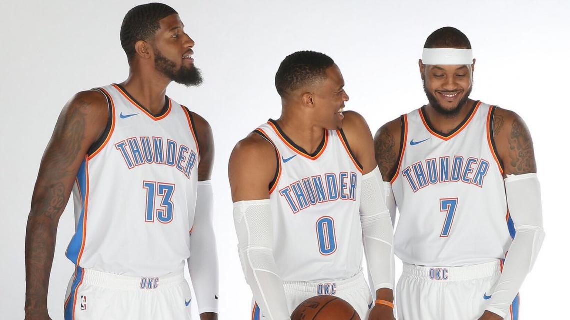 Imagen El nuevo "Big 3" de Oklahoma.