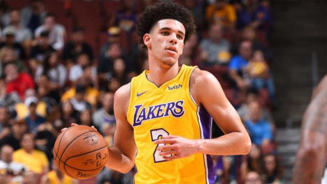 Imagen Lonzo Ball, el rookie que ilusiona a los Lakers.