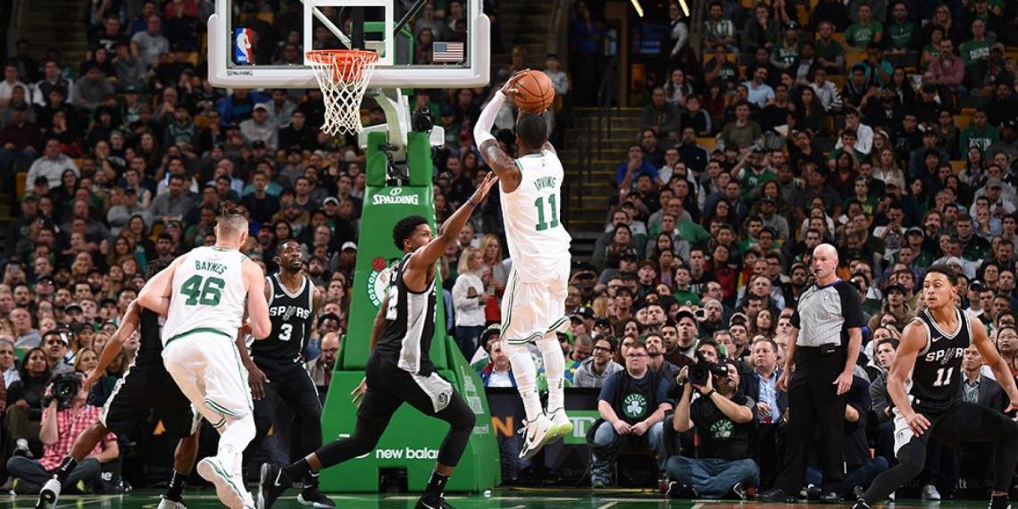 Imagen Irving fue indetenible para la defensa de los Spurs.