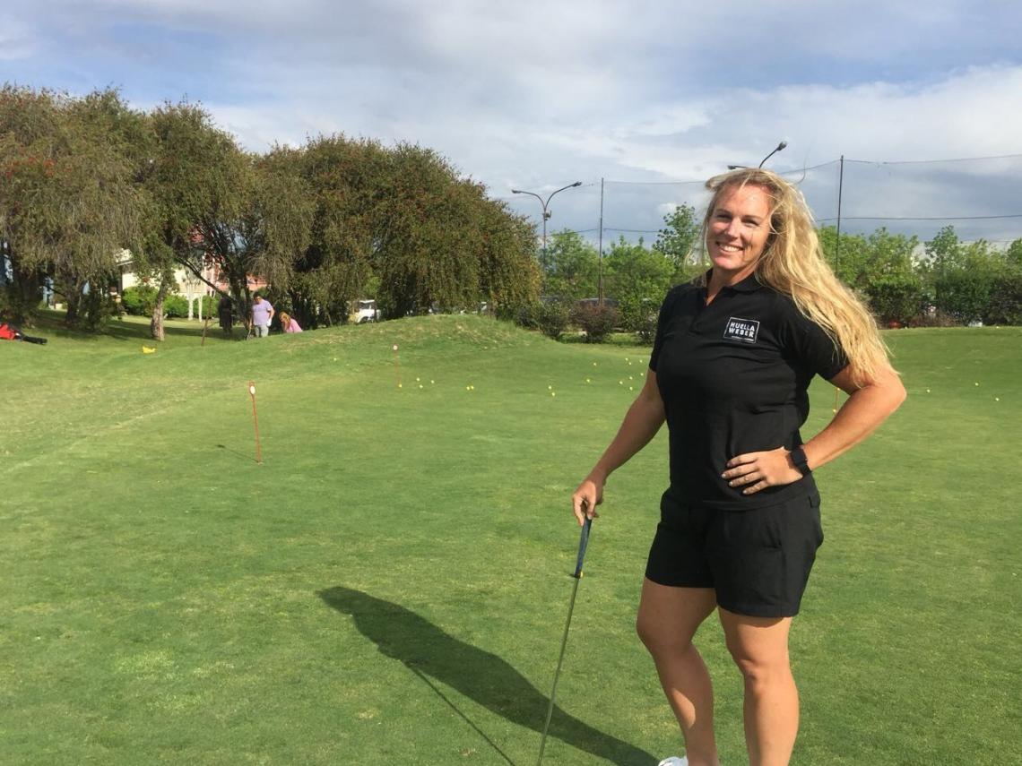 Imagen “Me encanta el golf, siento que tengo potencial”, admite Dahlgren, que además practica judo y jujitsu.