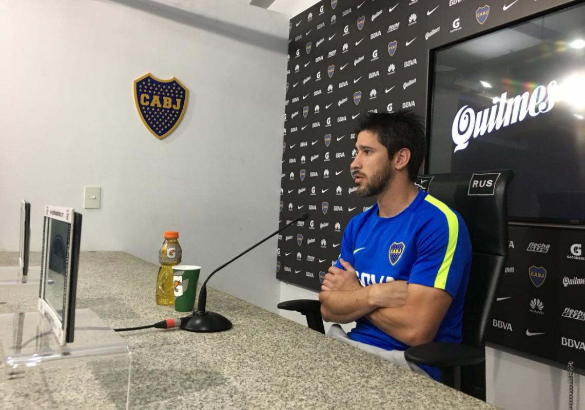 Imagen Pablo Pérez, en conferencia.