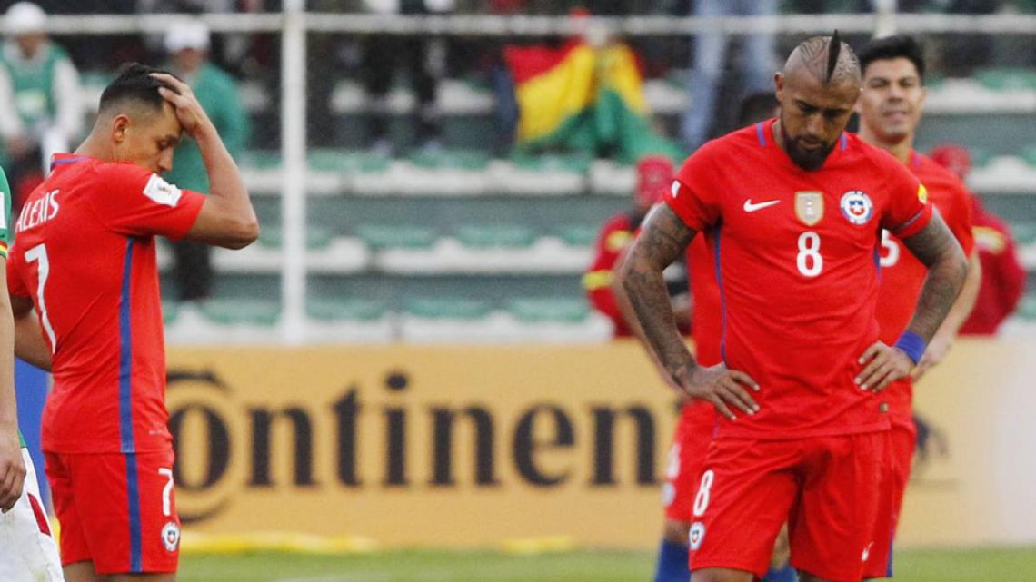 Imagen Arturo Vidal y Alexis Sánchez.