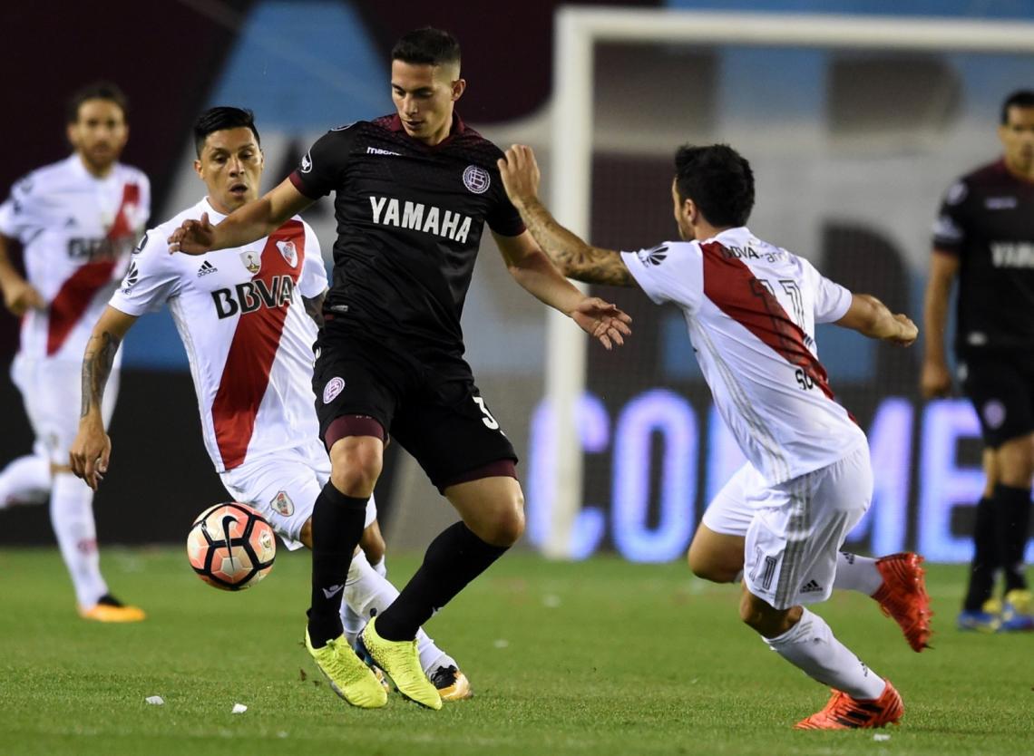 Imagen Marcone. durante la semifinal ante River.