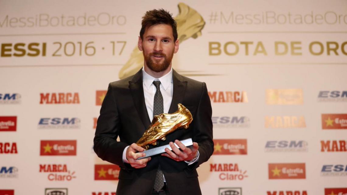 Messi y sus 2025 botas de oro
